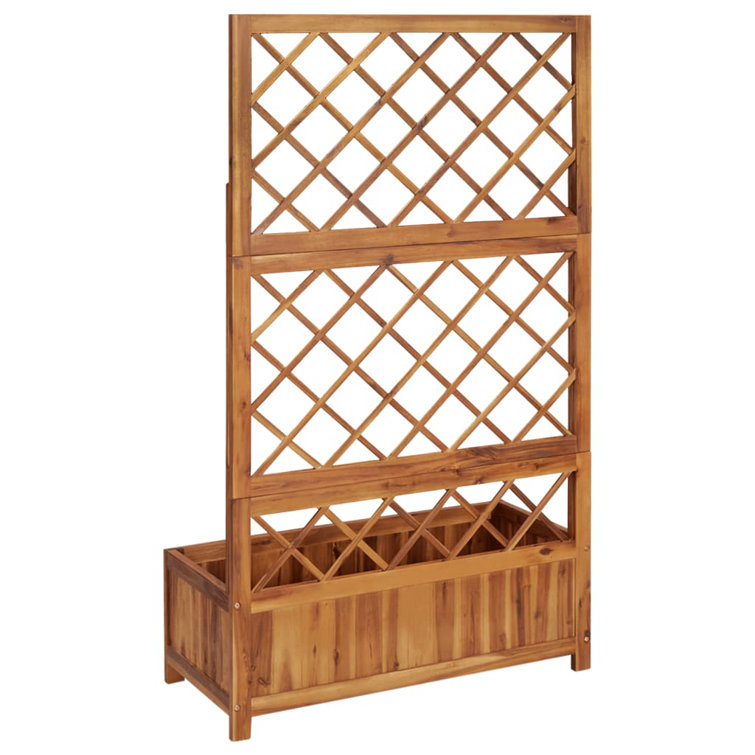 Gardenix Decor Wood Plant Stand Wayfair Canada